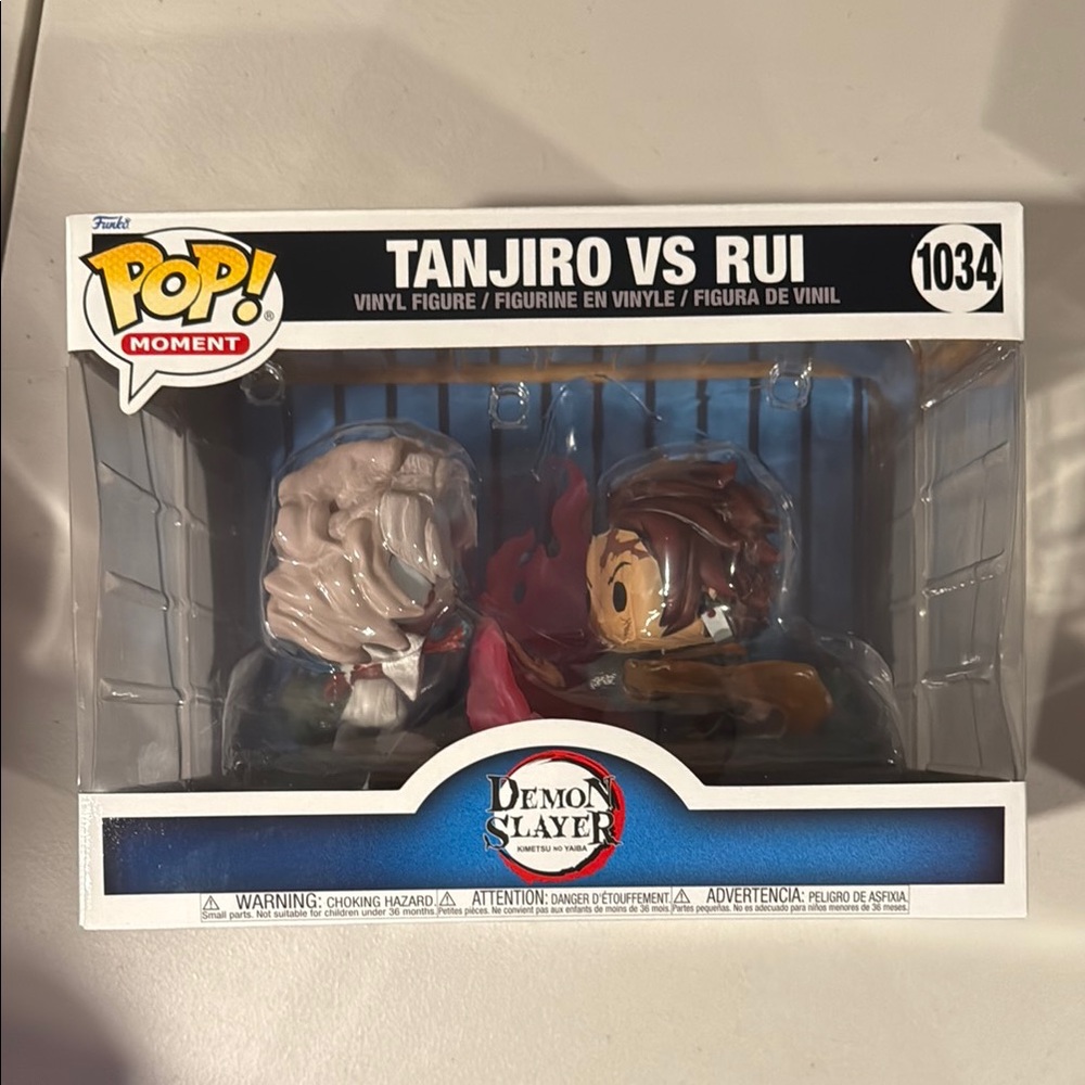 Funko Pop! Tanjiro vs Rui Vinyl Figure
